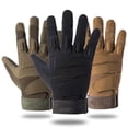 thumbnail image 2 of Guantes tácticos para hombres y mujeres protección deportiva al aire libre montar escalada en roca antideslizante muñeca guantes de dedo completo, 2 of 5