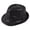 Black, variant on ManxiVoo Western Style Shining Sequin Dance Hat For Women Men Unisex Party Cowboy Costume Accessory