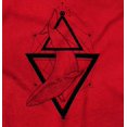 thumbnail image 2 of Triangle Whale Symbolic Spirit Animal Long Sleeve TShirt Men Women Brisco Brands S, 2 of 6