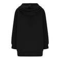 thumbnail image 5 of XuJwPNcy Zip up Hoodies for Women Oversized Fleece Long Sleeve Sweatshirts Casual Fall Jacket Coat with Pocket, 5 of 5