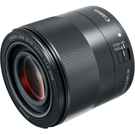Canon - EF-M32mm F1.4 STM Standard Prime Lens for EOS M Cameras - Black