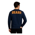thumbnail image 2 of NFL Sudadera Cuello Redondo Chicago Bears Azul Marino para Hombre, Talla Chica, 2 of 8