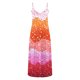thumbnail image 3 of V Cuello Vestidos de Verano para las Mujeres 2025 Impresión sin Mangas Cuello Redondo Vestido Casual, Imitación Algodón Tirar Marco, 3 of 6