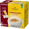 Gevalia Frothy 2Step Cappuccino Espresso KCup® Coffee Pods & Froth