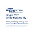 thumbnail image 2 of Planta artificial Pennington Aquagarden, lirio flotante, 14 cm, 2 of 4