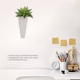 thumbnail image 4 of HLONK 6 Pcs Support Mural pour Fleurs Pot de Fleurs Mural Durable, 4 of 6
