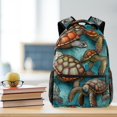 thumbnail image 5 of Lightweight Backpack Sea Turtle School Bag Travel Laptop Daypack for Men Women Casual Rucksack, 5 of 6