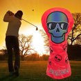 thumbnail image 4 of Cubierta para la cabeza de madera para golf Cubierta para la cabeza Rojo C Sunnimix Casco de palo de golf, 4 of 8