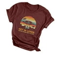 thumbnail image 2 of GaThRRgYP Workout Tops for Women,Tops for Women,Women Funny UFO 'GET IN LOSER' Print T-Shirt Girl Casual Short Sleeve Tops, 2 of 7