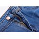 thumbnail image 4 of Shorts de mezclilla rasgados de tiro medio para mujer TUNC Sencillez, 4 of 5