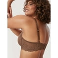 thumbnail image 4 of DELIMIRA Women's Sheer Mesh Bra See Through Plus Size Sexy Full Coverage Underwire Unlined Bras, 4 of 4