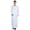 White, variant on Baqcunre Women's Muslim Arab Middle Solid Color Stand Collar Robe Mens Clothes Mens Robe Maxi Dress for Women Mens Long Sleeve Shirt,Beige Dresses,Size L