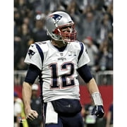 Tom Brady New England Patriots Unsigned Celebration Photograph