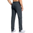 thumbnail image 2 of Pantalones de golf Pudolla para hombre, elásticos, color gris, 38 W x 34 L, 2 of 7