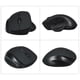 thumbnail image 1 of 2.4G Wireless Optical Vertical Mouse 6 Keys Ergonomic Office Mouse 3 Adjustable movement speed Comfortable Hand Feel for PC Laptop Black, 1 of 5