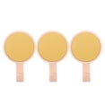 thumbnail image 3 of Paquete de 3 colgadores de plástico giratorios Advancent autoadhesivos sin perforaciones amarillo, 3 of 6