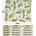 thumbnail image 6 of Crocodile Blanket Super Cozy Soft Alligator Throw Blanket Warm Plush Crocodiles Stuff Fluffy Fleece Flannel Gift Blankets for Women Girls Boys Adults 80"X60", 6 of 6