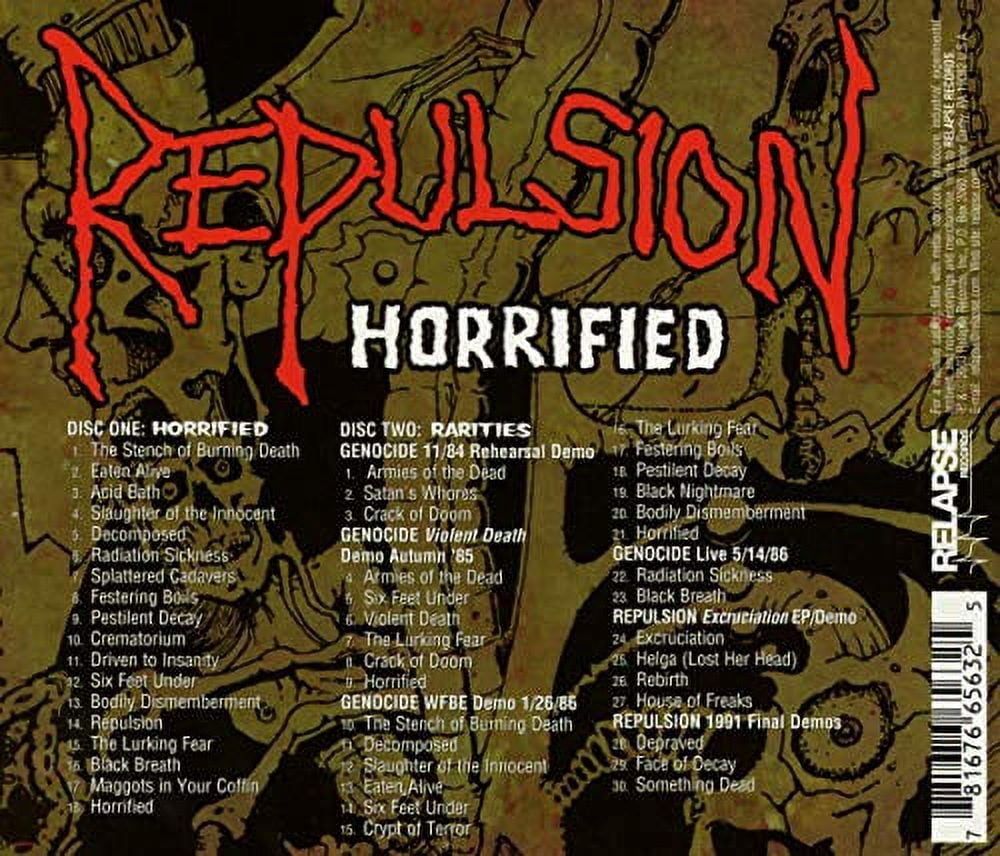 洋楽 Repulsion Horrified Horrified | Repulsion