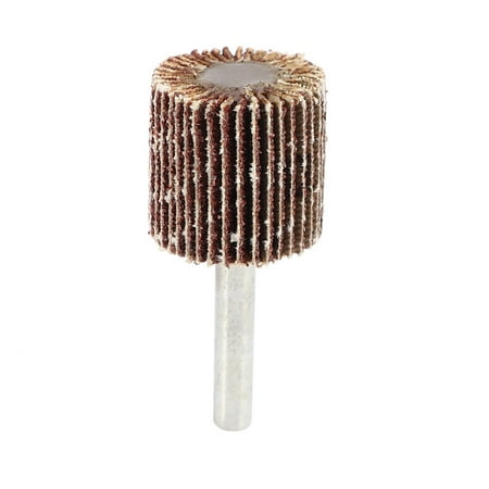 

25mm Dia Grinding Sanding Sandpaper Buffing Flap Wheel Disc 80 Grit
