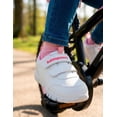 thumbnail image 2 of Tenis Escolar Bubble Gummers® Para Niña Trapecio Blanco Rosa blanco 15, 2 of 11
