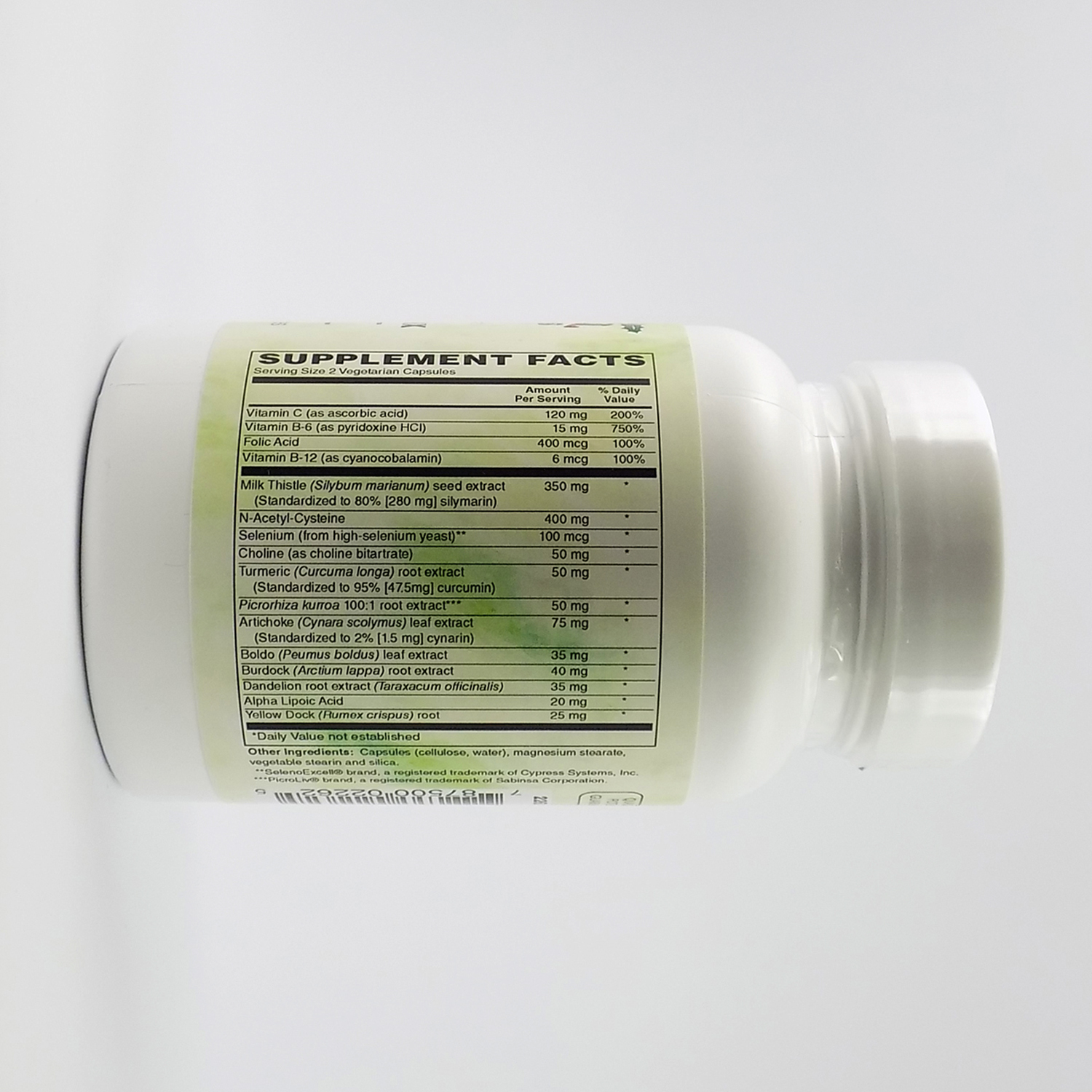Holly Hill Health Foods, Liver Support & Detox, 60 Vegetarian Capsules