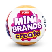 Mini Brands Create Disney Snacks Series 1 Capsule by ZURU - Surprise Unbox DIY Collectible Toy for Kids Ages 8+