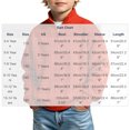 thumbnail image 3 of DJDLJWCJ Big Boys Zip Up Jacket Stand Collar Solid Color Long Sleeve Casual Sweatshirt Waffle Knit Outerwear for Fall Winter Red Size 11, 3 of 9