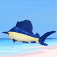 thumbnail image 5 of Realistic Marlin Stuffed Animal Plush Toy, Lifelike Fish Plushies, Simulation Animals Super Soft Stuffed Toy, 5 of 8