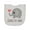 AC-Heather Grey, variant on Inktastic Grandchild Loved by Oma Newborn Bib