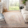 thumbnail image 2 of SAFAVIEH Cape Cod Miah Geometric Area Rug, Beige/Multi, 8' x 8' Square, 2 of 8