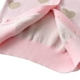 thumbnail image 6 of GYRATEDREAM Toddler Baby Girl Cardigan Sweater Round Neck Long Sleeve Knitted Pullover Tops Autumn Winter Coat Outwear, 6 of 8