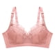 thumbnail image 3 of Gibobby Sujetador grande para dormir con hebilla lateral frontal para mujer, sin movimiento de anillo de, ajuste de reunión sin Sujetadores para mujer(Rosa,85B), 3 of 5