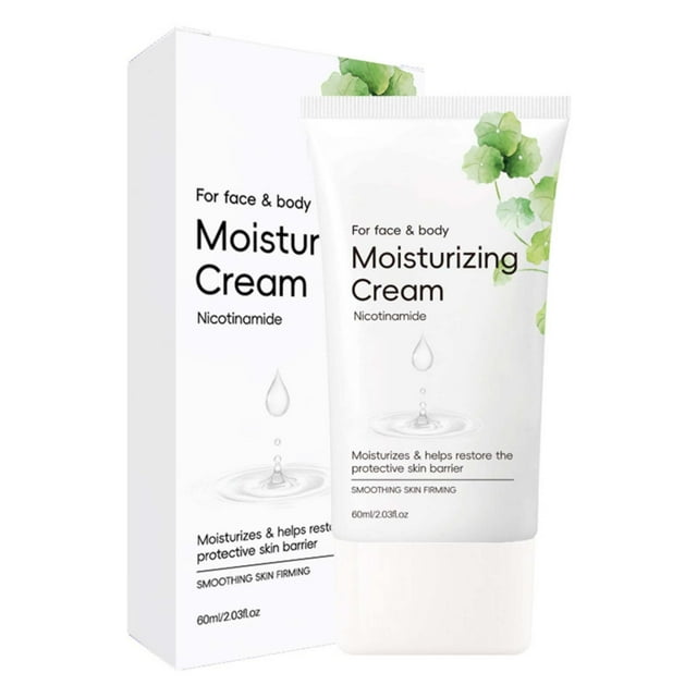 Crema facial para mujeres Crema hidratante con niacinamida que aclara el tono de la piel Crema hidratante con centella asiática 60 ml (compre 2 y ahorre un 10 %)