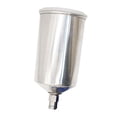 thumbnail image 2 of Recipiente de alimentación de aluminio de 1000 ml para pulverizador de pintura de coche, pulverizador neumático de fácil limpieza, a prueba de fugas,, 2 of 8