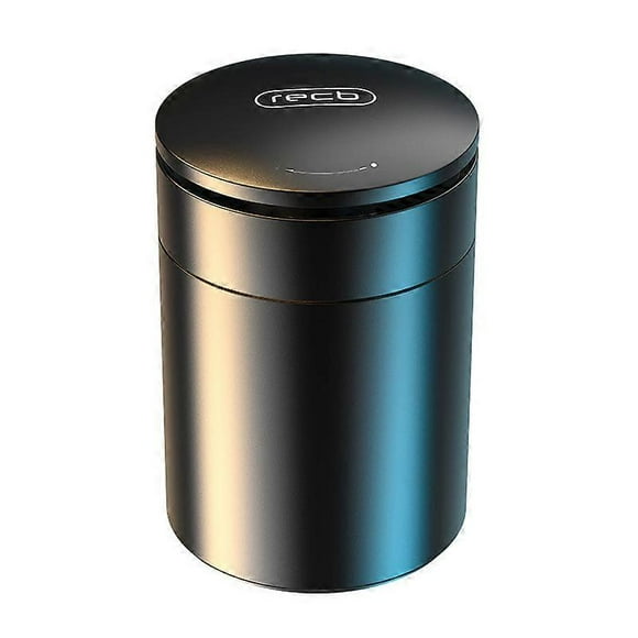 Diffuseur intelligent sans eau pour voiture, mini diffuseur parfum portable avec veilleuse 8 couleurs purificateur d'air ions ngatifs super silencieu
