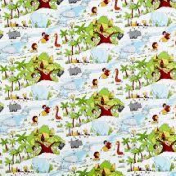 Handmade Sheets or Pillow Cover Tarzanimals White