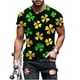 thumbnail image 1 of Mens Camisetas Casual Cuello Redondo Impresión Suéter Gimnasio Manga Corta Blusa para Deportes Al Aire Libre, 1 of 8