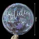 thumbnail image 3 of Globo Bobo con estampado navideño, 10/30 unidades, muñeco de nieve, Papá Noel, alce, patrón de árbol de Navidad, decoración para fiesta de Navidad, regalos para niños, 3 of 5