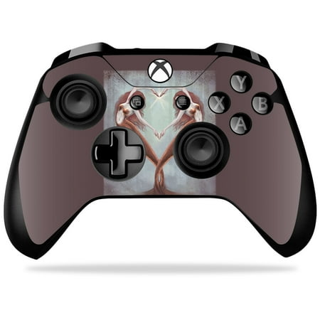 Skin For Microsoft Xbox One X Controller - Heart Dance | MightySkins Protective, Durable, and Unique Vinyl Decal wrap cover | Easy To Apply, Remove, and Change