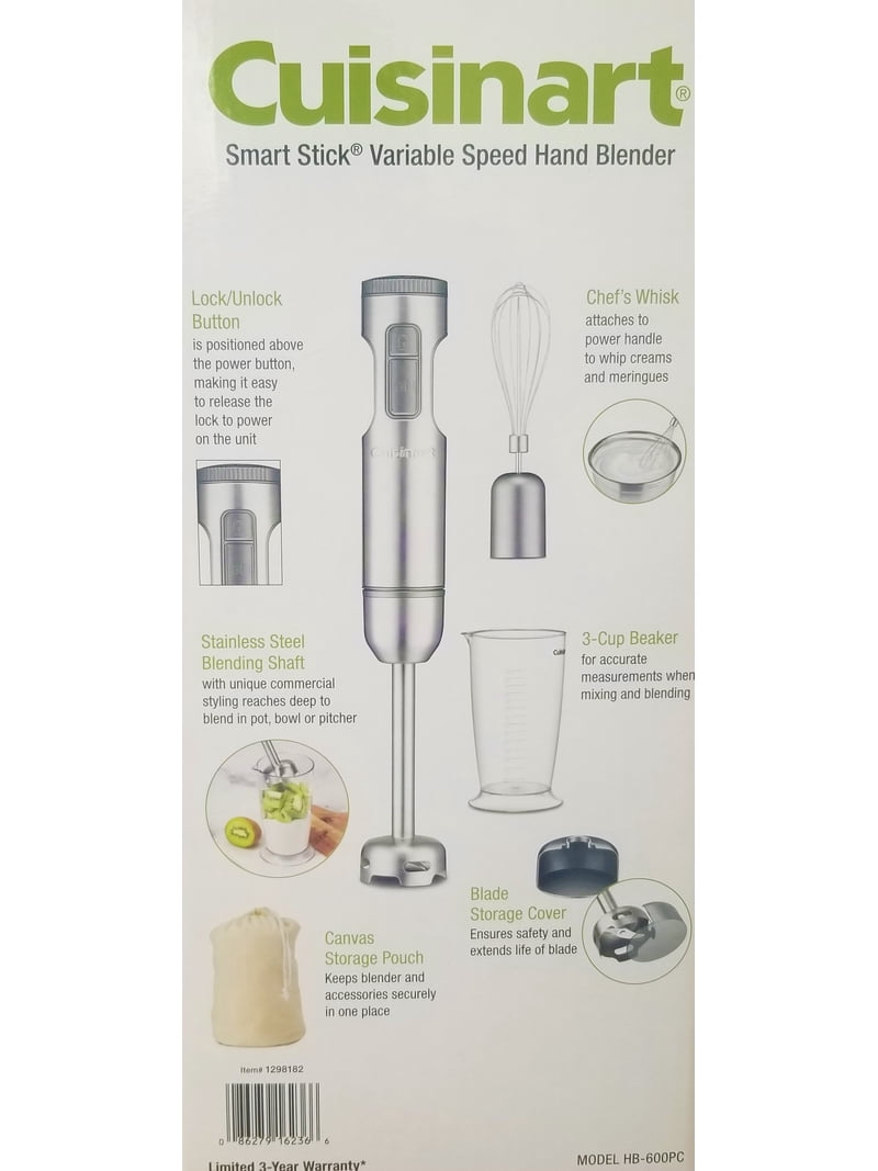 Cuisinart Smart Stick Variable Speed Hand Blender - Walmart.com