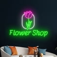 thumbnail image 5 of Handmadetneonsign Flower Shop Led Sign, Flower Neon Sign, Flower Neon Light, Florist Neon Sign, 5 of 5