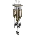 thumbnail image 1 of Wind Chime Crisp Sound Rustproof Creative Shape Resistant Lanyard Design Decorative Metal Tube Wind Chime Garden Hanging, 1 of 6