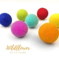 thumbnail image 4 of Bolas de fieltro Wildflower de hu hands Rainbow, 4 cm, 100% lana, 4 of 9
