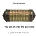 thumbnail image 2 of Mini caja de rompecabezas Cryptex Lock con código Da Vinci YOFIT con compartimento, 2 of 6