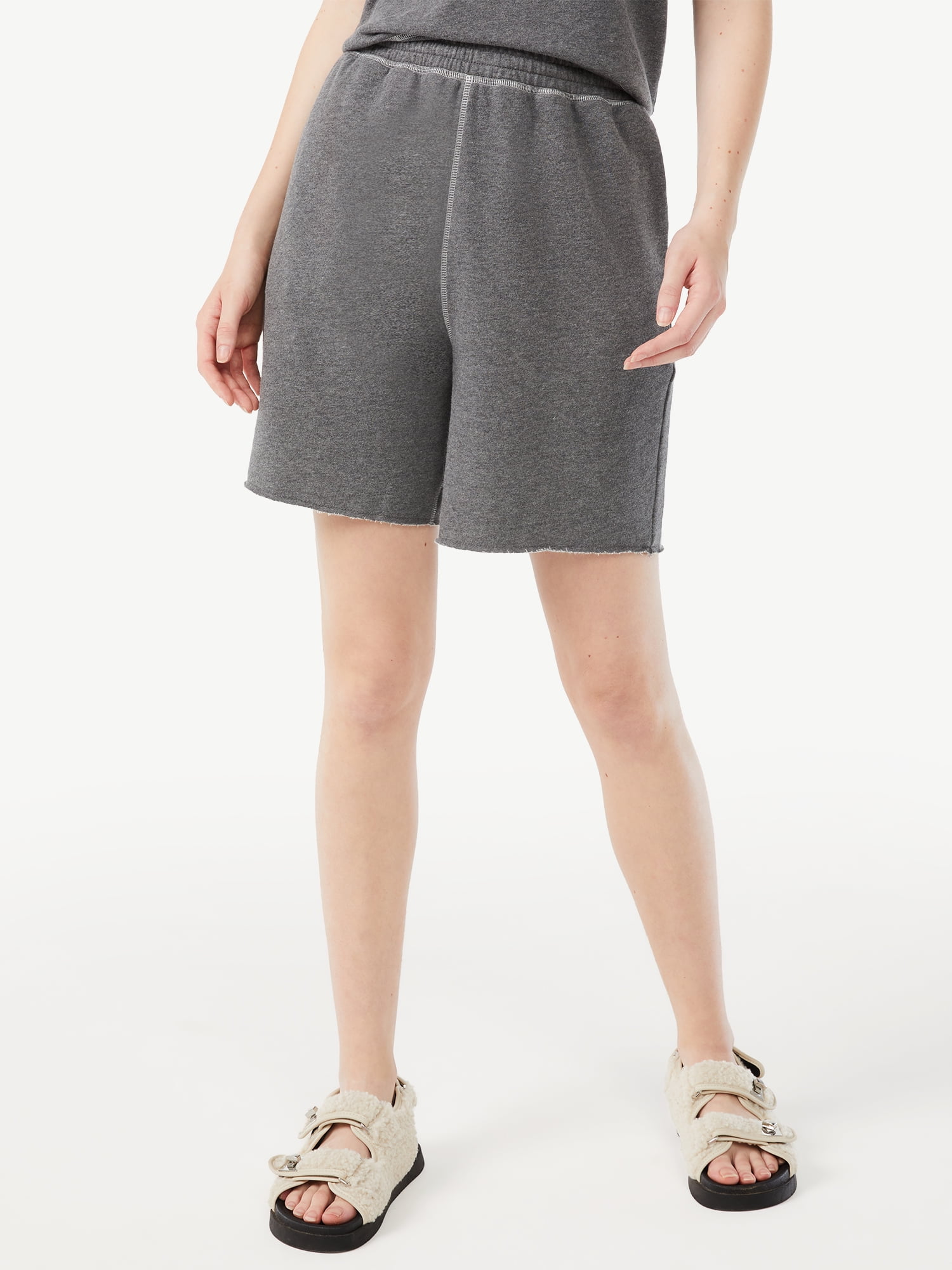 target womens sweat shorts