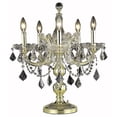 thumbnail image 1 of Elegant Lighting Maria Theresa 22" 5 Light Spectra Crystal Table Lamp, 1 of 1