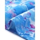 thumbnail image 5 of Vestido Floral INSPIRE CHIC para Mujer, vestido midi de manga corta con volantes en azul y blanco, 5 of 6