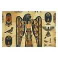 thumbnail image 2 of Awypu Egyptian Symbols Hieroglyphs Bird Wooden Puzzle Gift for Family Friends 1000 PCS, 2 of 4