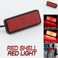 thumbnail image 2 of 2Pcs Rouge 24Led Moto Réflecteur Arrière Feu Arrière Clignotants de Frein, 2 of 6