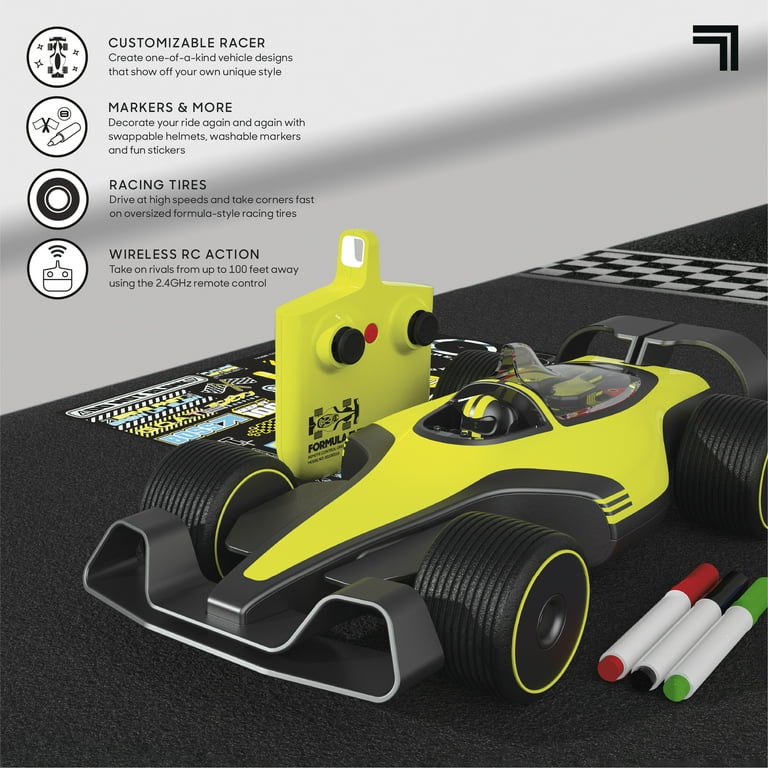 Sharper Image® Formula Flex Remote Control Customizable Racer
